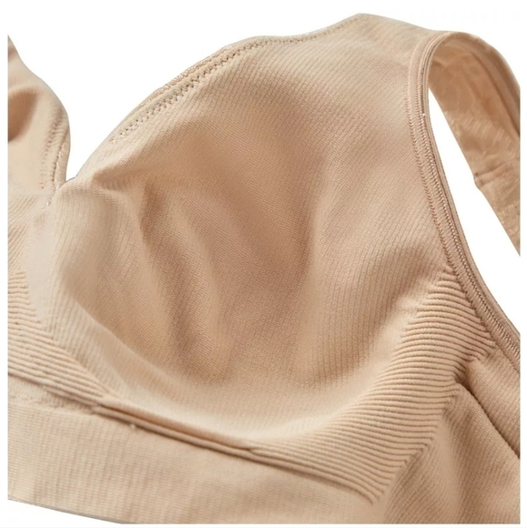 NWT Bali® Comfort Revolution® ComfortFlex Fit® Full-Coverage Wireless Bra 3484 L - Picture 7 of 9